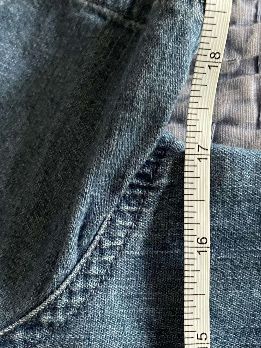 Madewell Blue Denim Waisted Dress Shirtdress with Button-Up Front Size Small - Picture 11 of 13